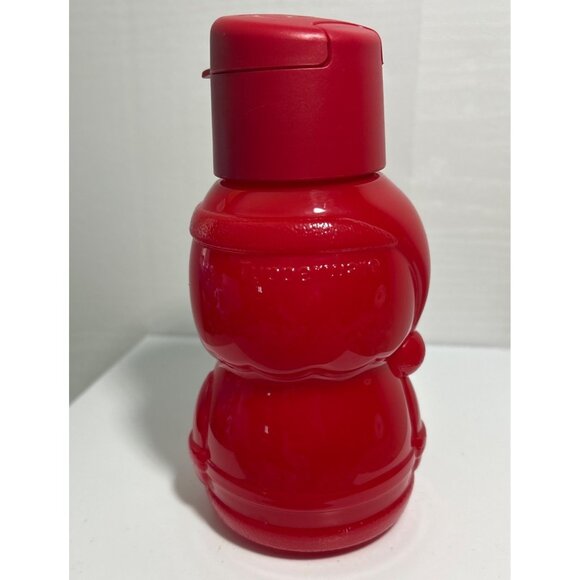 Tupperware Mini Eco Water Bottle 12oz SANTA RED - Picture 3 of 6